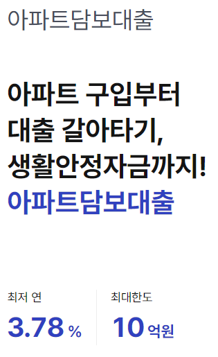 케이뱅크 아파트담보대출