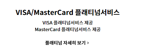 스타벅스 현대카드 visa mastercard