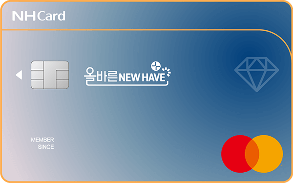 올바른 NEW HAVE카드