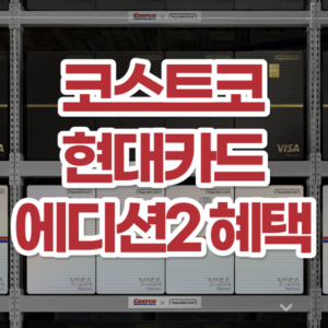 코스트코 리워드 현대카드 Edition2 혜택