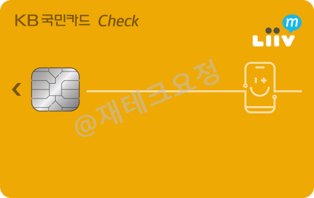 국민카드 Liiv M 체크카드