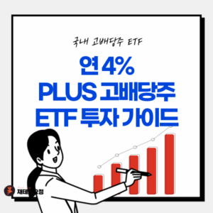 PLUS 고배당주 ETF 배당금, 배당일 및 투자 전략 총정리
