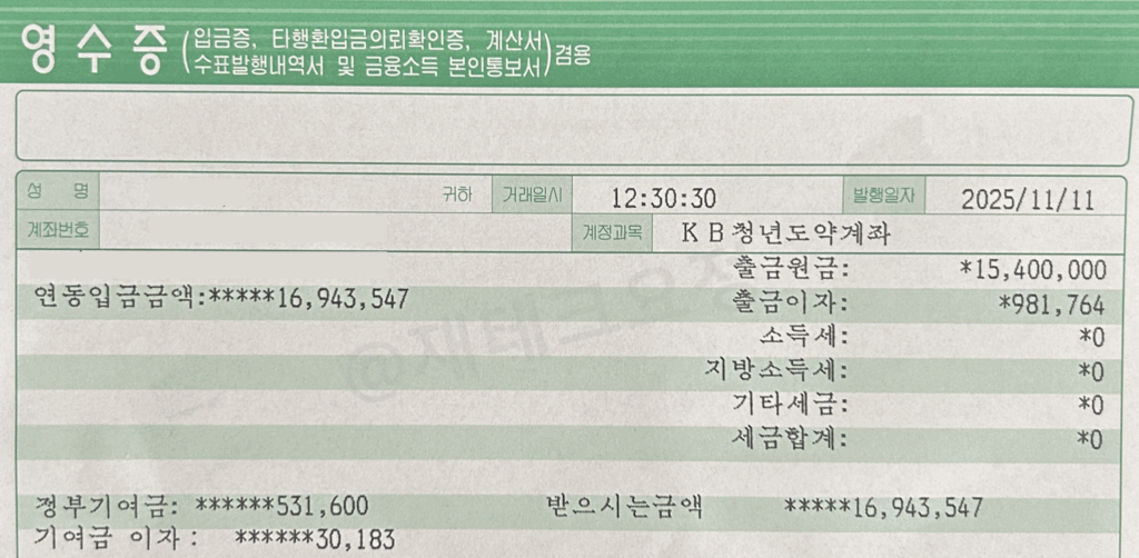 청년도약계좌 특별중도해지 이자